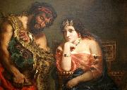 Eugene Delacroix, Cleopatra and the Peasant